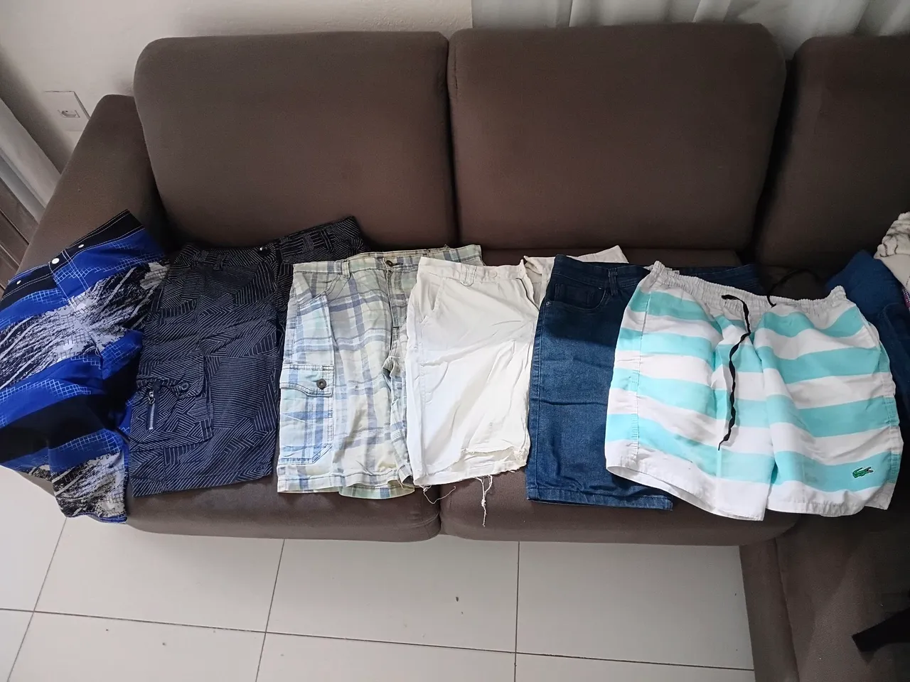 Lote de Shorts Masculinos - Diversas Cores e Estilos