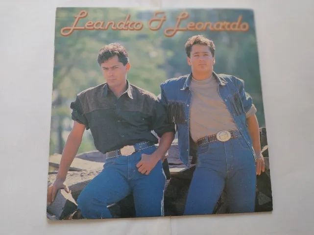 DISCO DE VINIL - CANTORES LEANDRO & LEONARDO - CADÊ VOCÊ