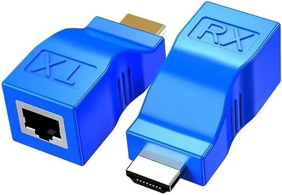 Adaptador HDMI Rede RJ45