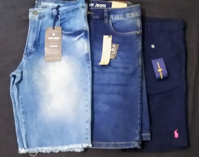 Bermudas originais: John John, Calvin Klein, Polo Ralph Lauren. Por apenas R$ 300 a peça!!