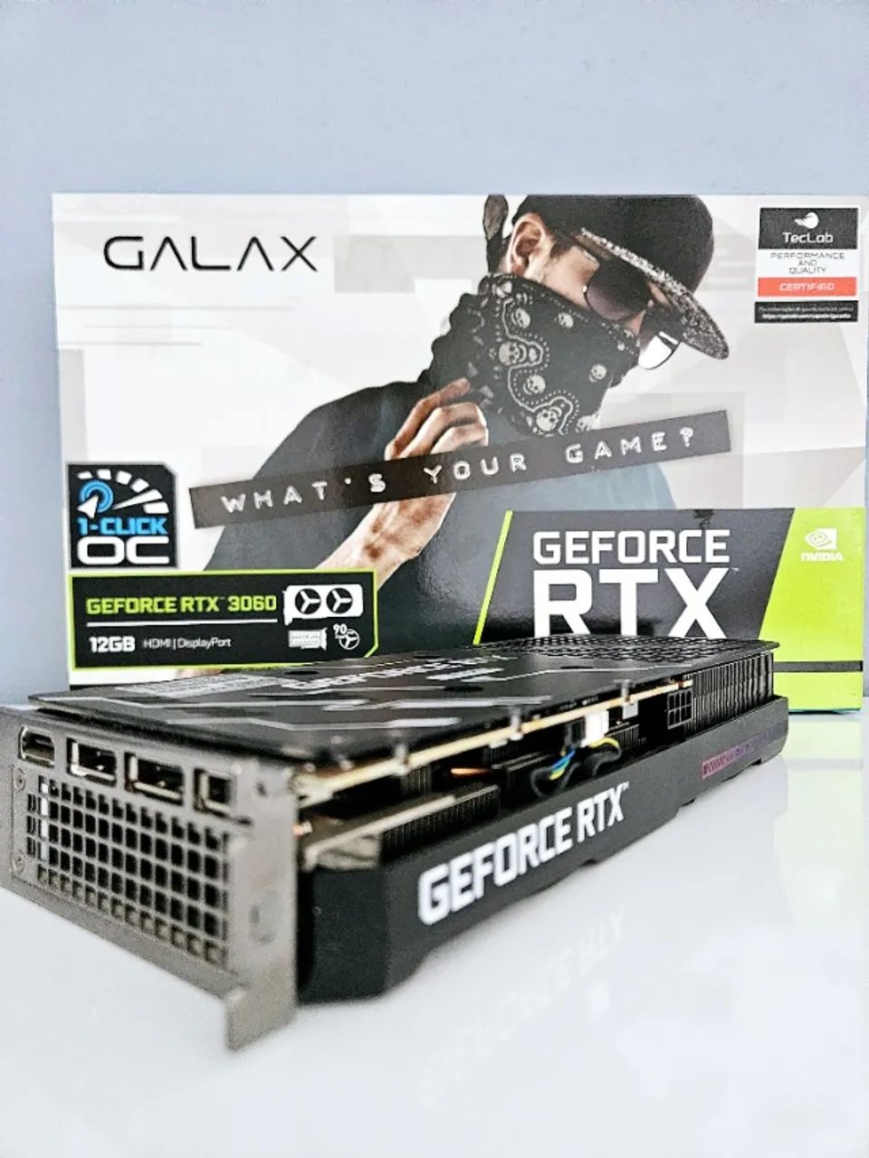 RTX 3060 Geforce Galax 1-click oc, 12 GB