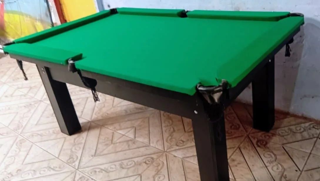 Mesa de Sinuca 1.90x1.15 de redinha Á PRONTA ENTREGA  - Foto 2