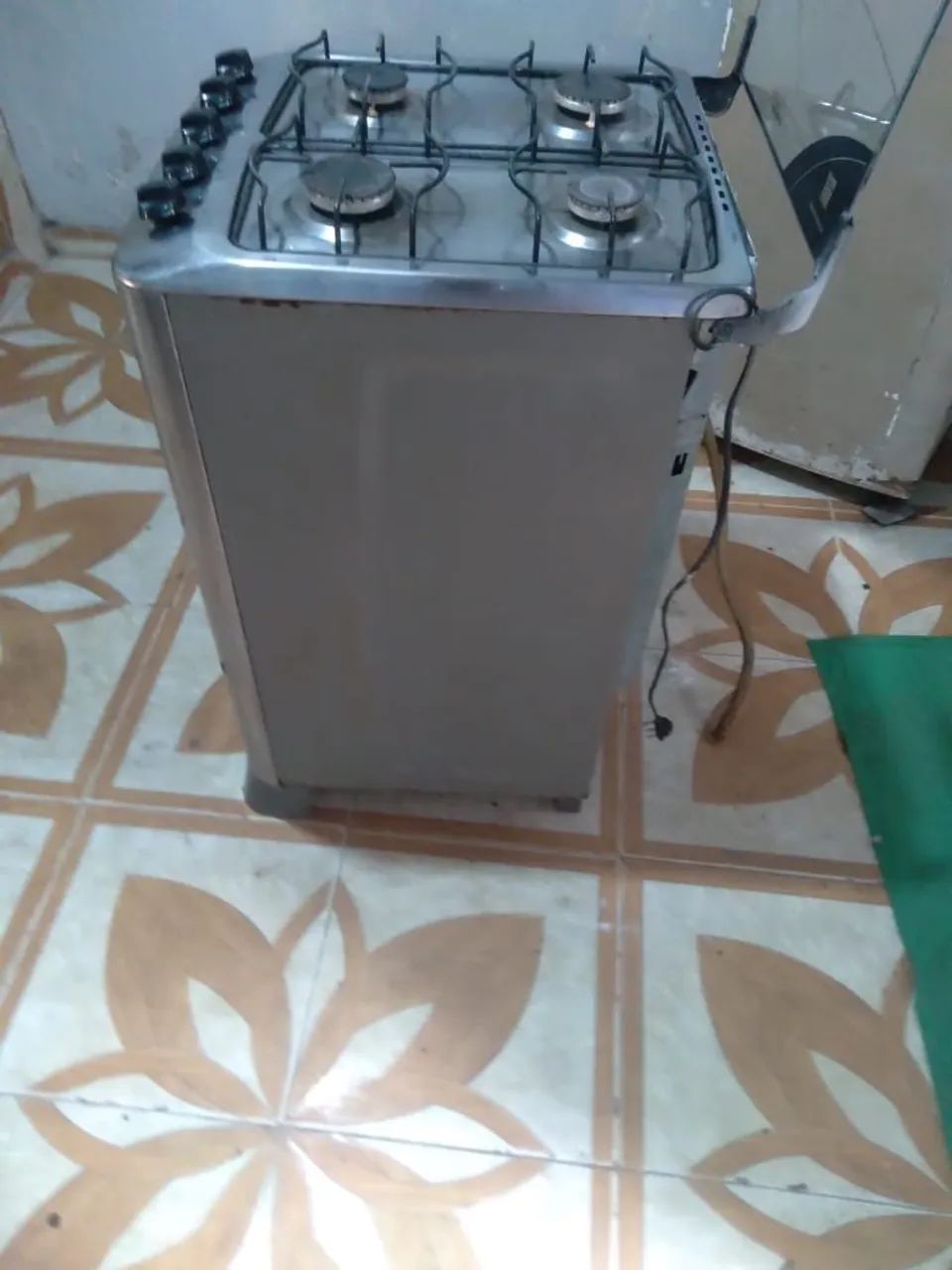 Fogão Esmaltec inox 4 bocas  - Foto 3