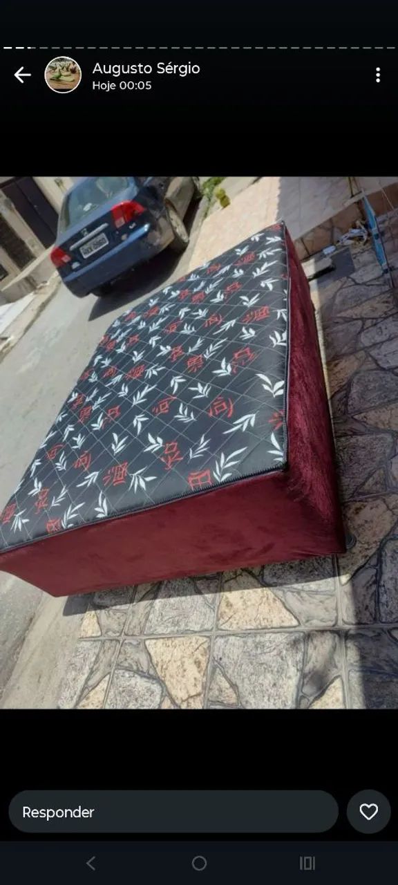Cama Box Casal com Design Exclusivo *9764985854597507120
