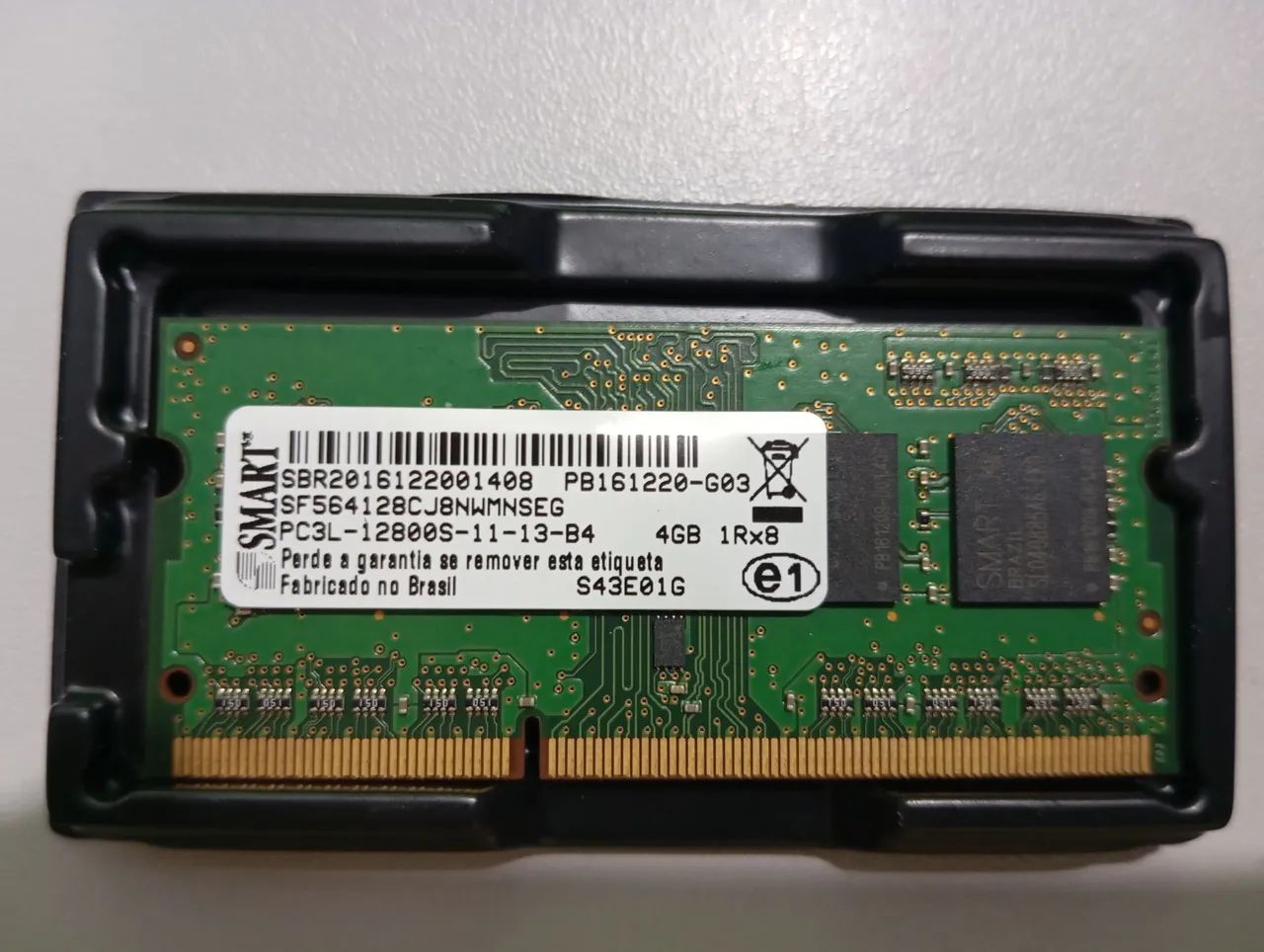 Memória RAM SMART 4GB DDR3L PC3LL-12800S - Foto 2