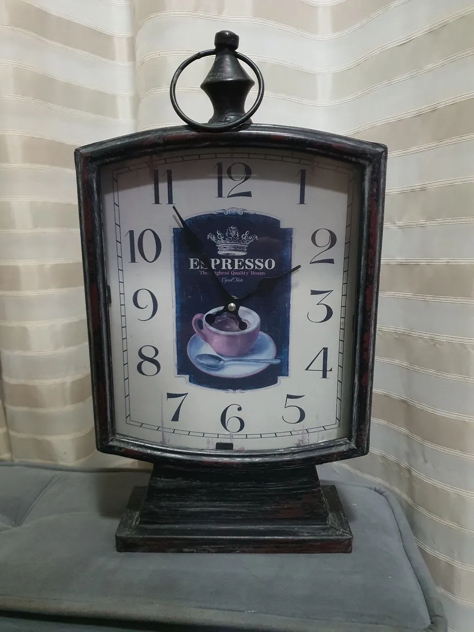 RELÓGIO DECORATIVO EM METAL