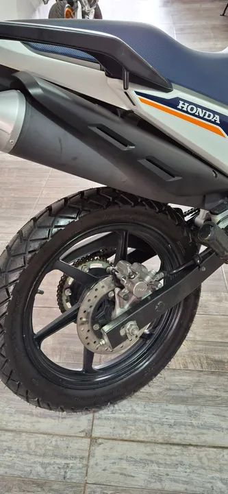 Honda NXR BROS 160 ESDD 2024 BRANCA  - Foto 7