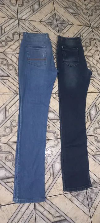 Calças Jeans - Marca Opção - Foto 2