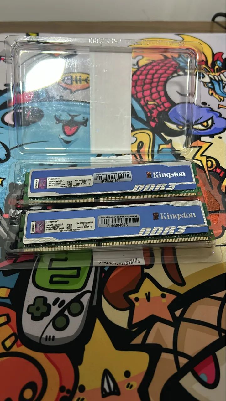 Kingston DDR3 RAM Memory 4GB 1600MHz64739357870978120