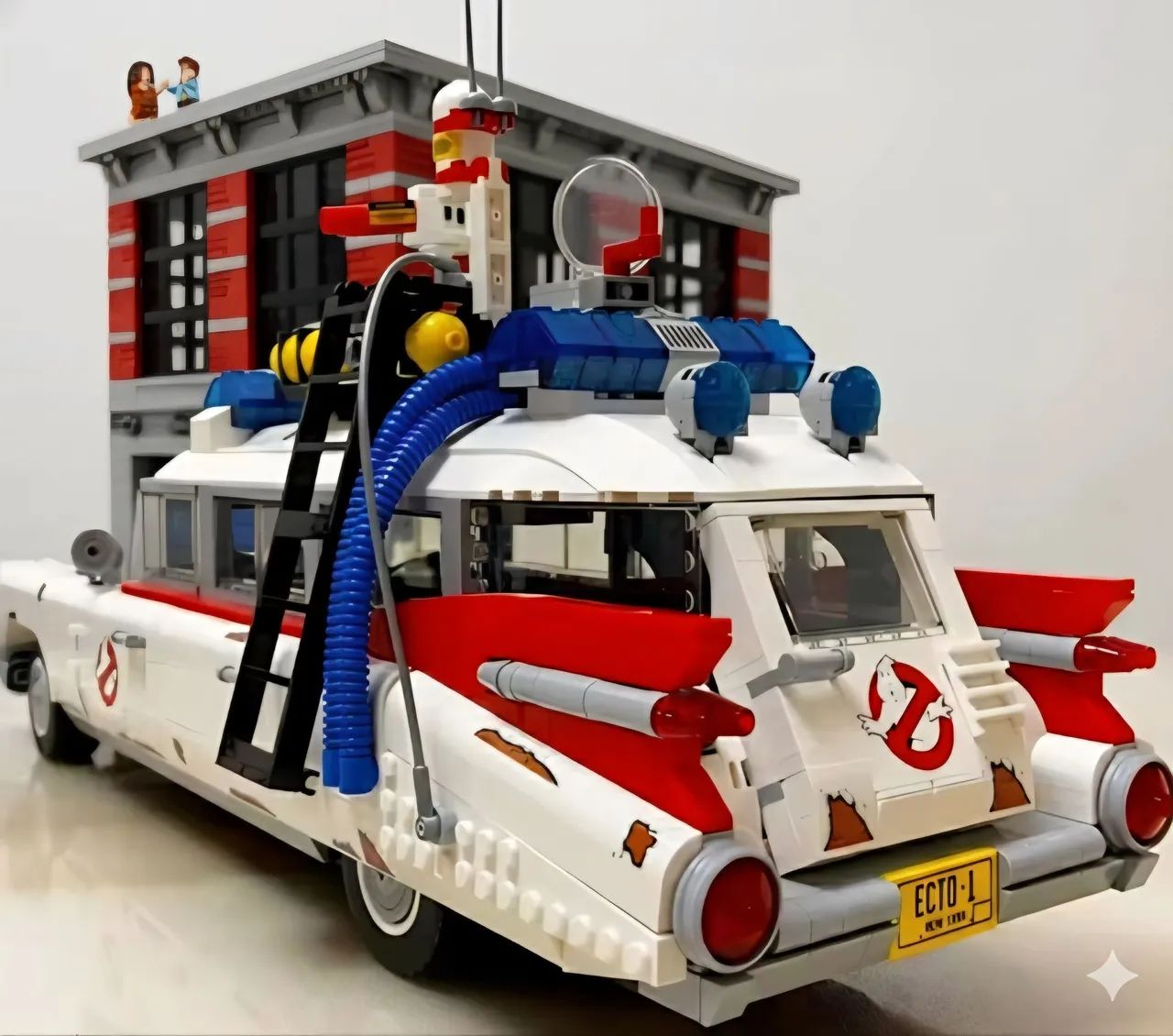 BLOCOS DE MONTAR GHOSTBUSTERS ECTO-1 CAÇA FANTASMAS 2352 PEÇAS MODELO 10274 MARCA MEGA  - Foto 3