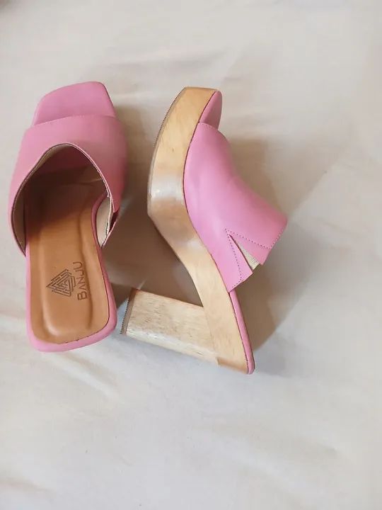 Tamanco plataforma rosa  - Foto 2