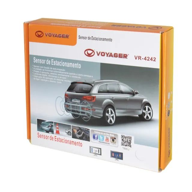 SENSOR DE ESTACIONAMENTO VOYAGER VR-4242