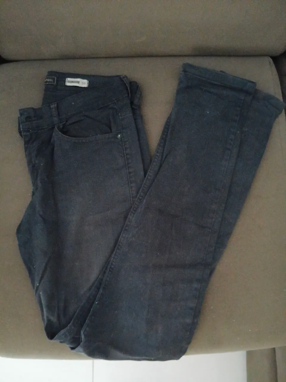 Calça Jeans Masculina Preta
