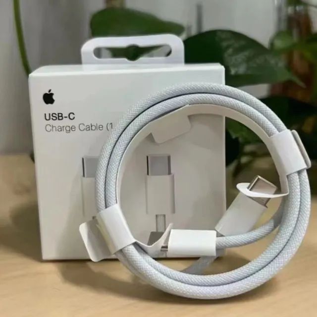 Cabo iPhone Usb-C (Duplo) iPhone 15 Apple Original - 3 meses de Garantia - Foto 2