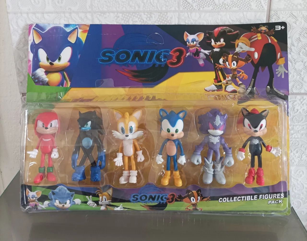 Sonic 3 - Coleção de Figuras