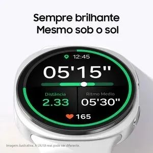Samsung Galaxy Watch8 Smartwatch 40mm LTE - Prata - Foto 4