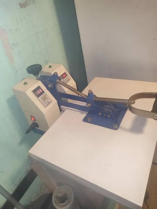 Prensa Térmica para Sublimação com defeito 