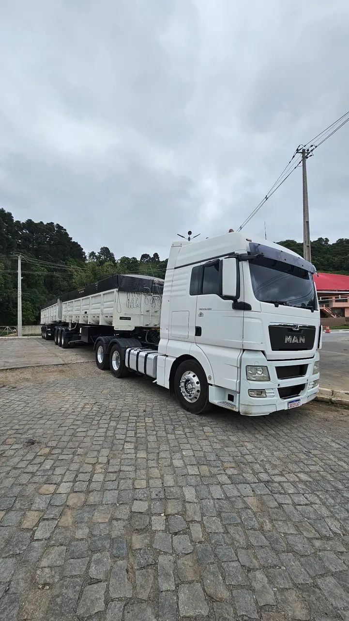Conjunto Man tgx 29.480 6x4 2020 Bi basculante 9 eixos Librelato 2021