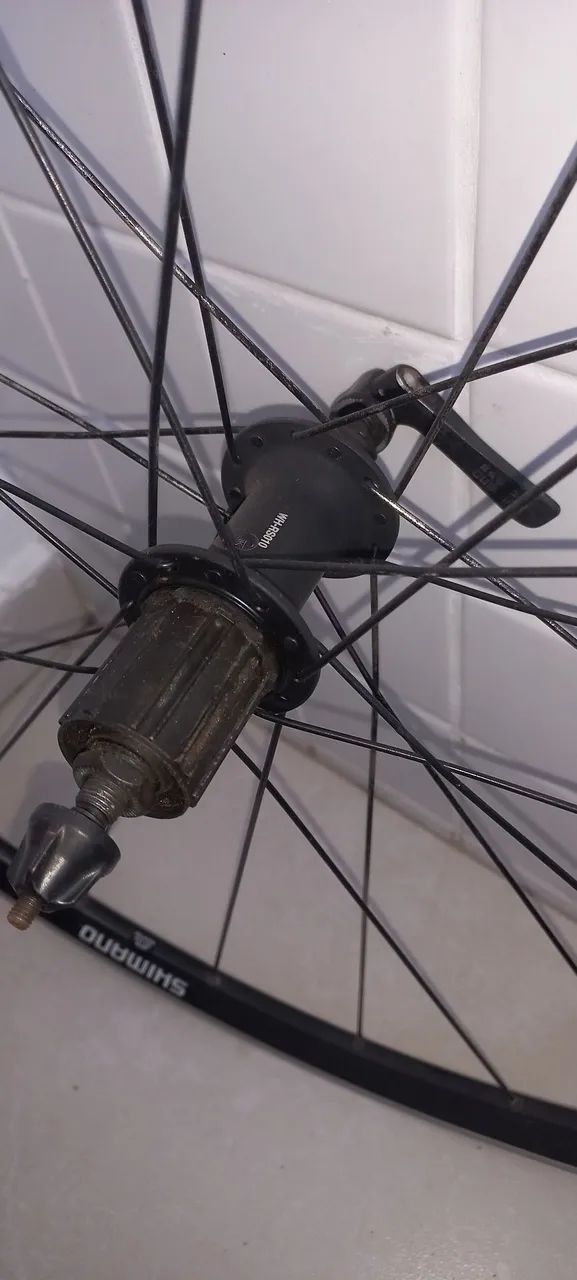 Par de rodas de Bicicleta speed 700C, Shimano WH-RS010 - Foto 5