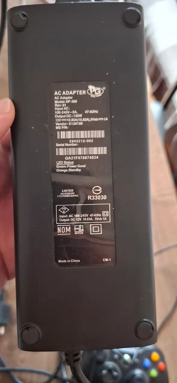 XBOX 360 COM DEFEITO + 1 CONTROLE - Foto 4