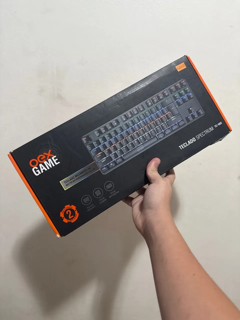 Teclado Mecânico OEX Game Spectrum TC-602