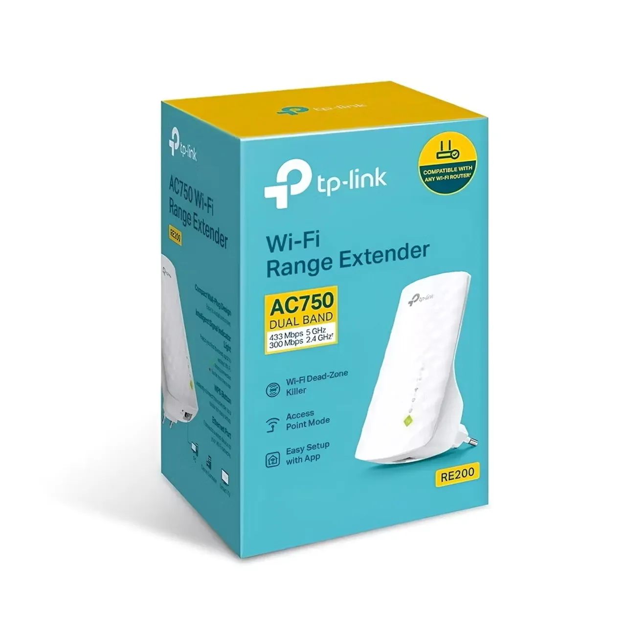 Repetidor Wi-Fi TP-Link AC750 RE200 - Expanda sua rede!