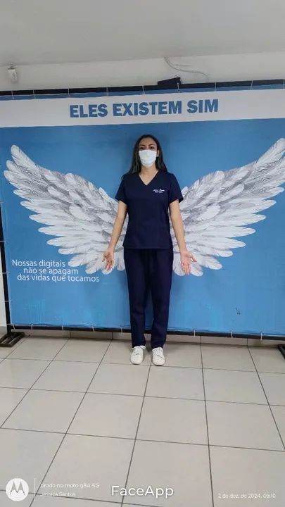 Cuidadora de idosos e crianças