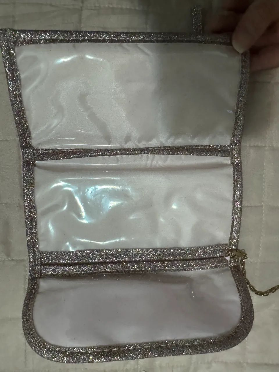 Necessaire Glitter Capricho Cacau Show  - Foto 3