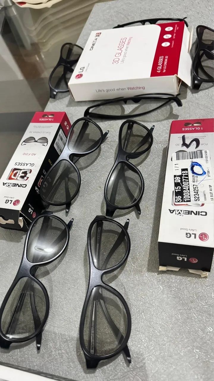 Óculos 3D Cinema LG modelo AG-F310  - Foto 4