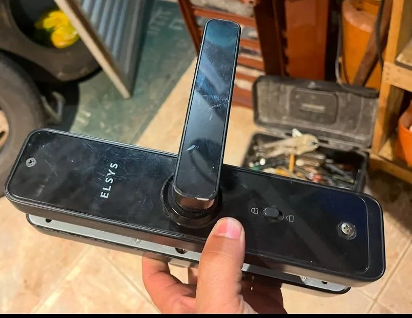 fechadura digital de embutir Elsys ESF usada  - Foto 2