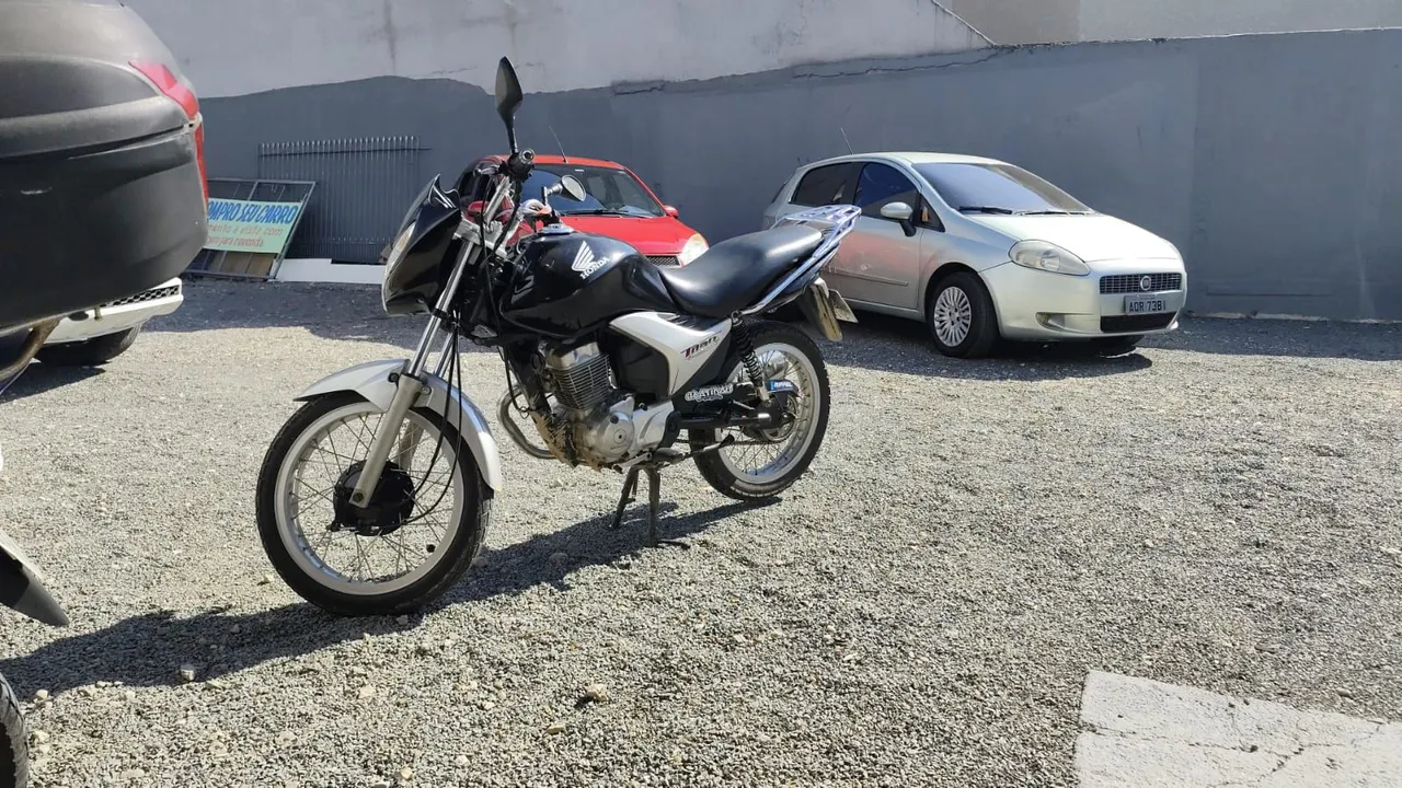Honda cg 2009 150 passo no cartão até 24x