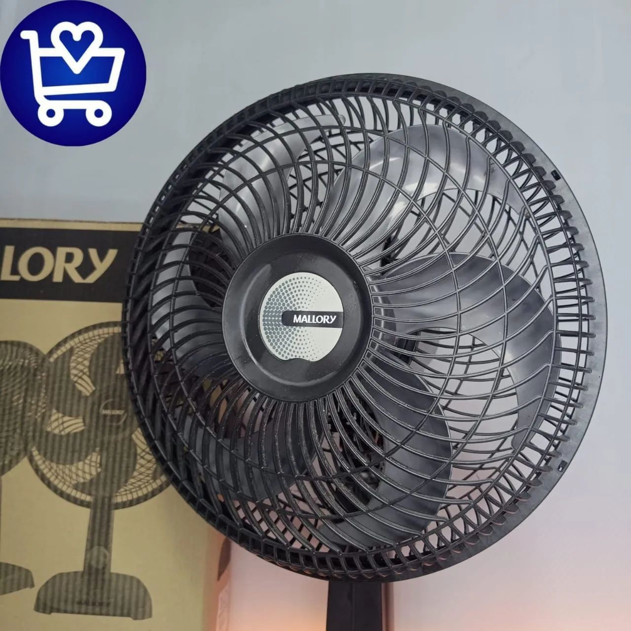 Ventilador de Mesa Mallory Turbo Compact 50cm - Foto 2