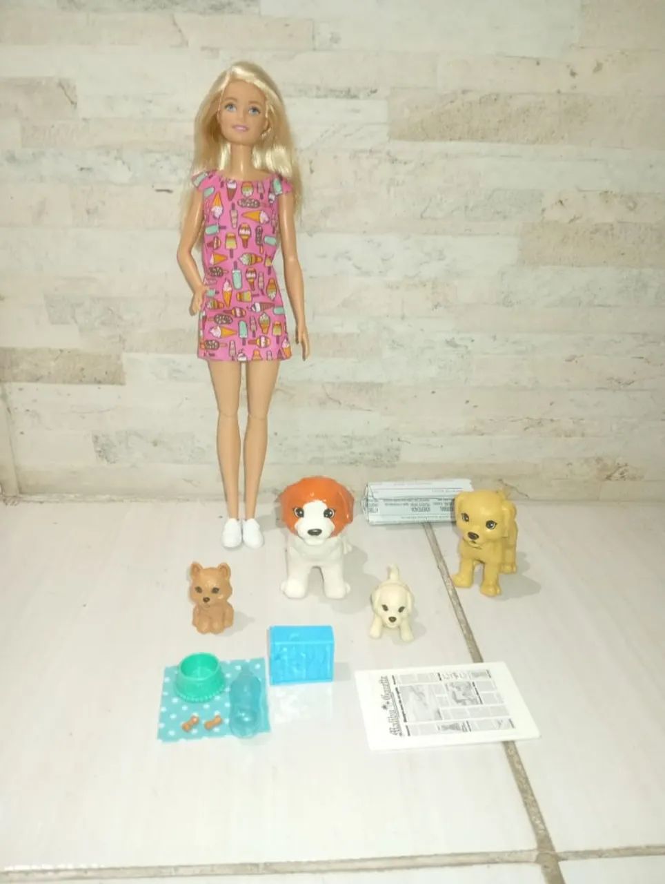 Barbie creche de cães 