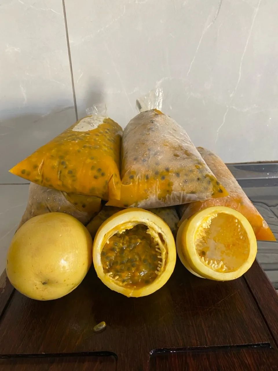 Polpa 1kg Pura de Maracujá ? - Foto 5
