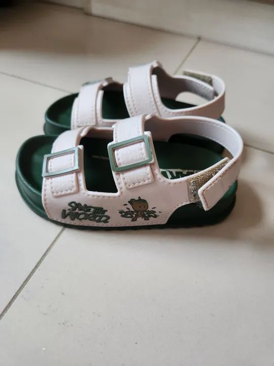 Sandália Grandene Kids Marvel Comics Baby Tamanho 22 - Foto 3