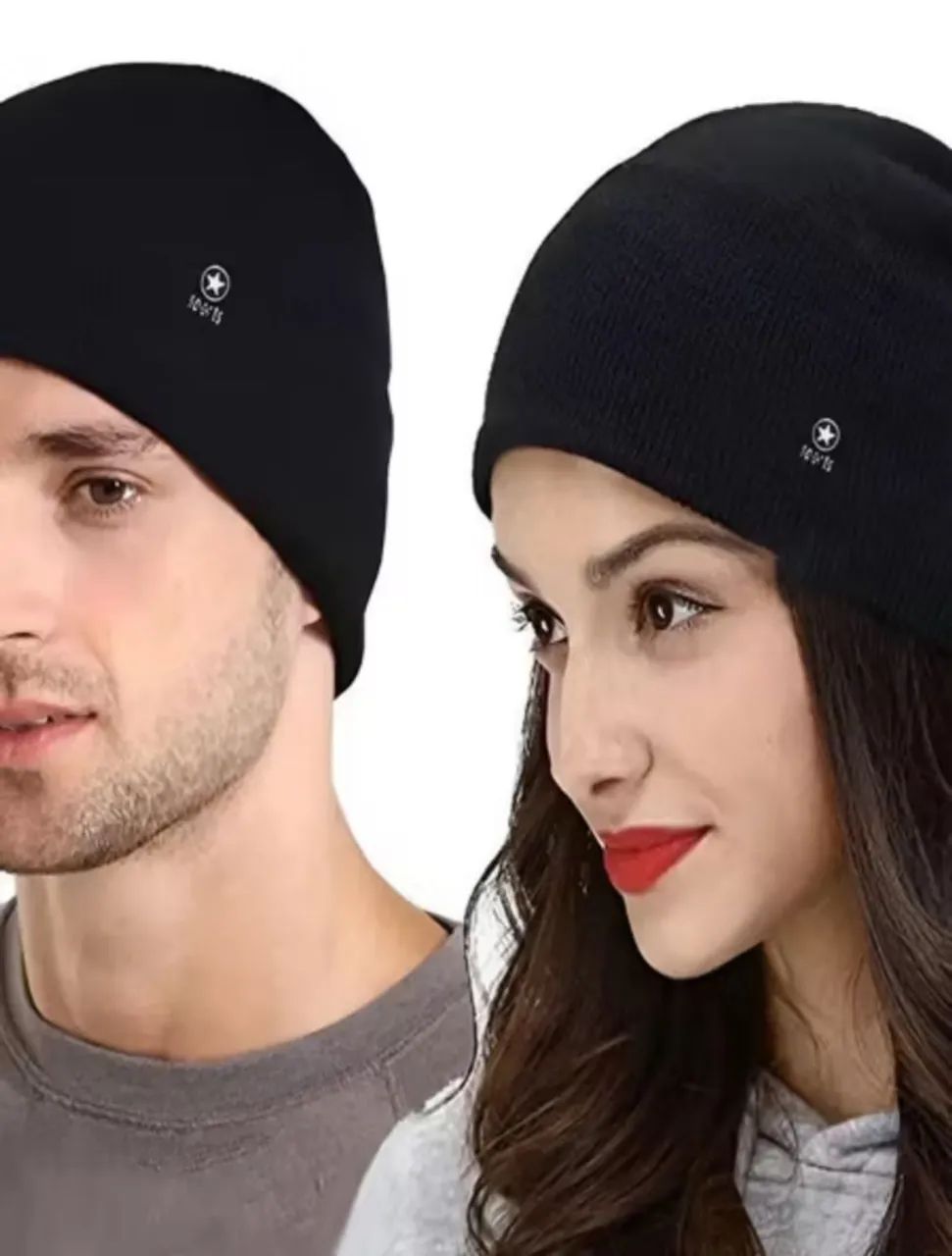 Touca Preta Básica Unissex - Confortável, Estilosa e Versátil - Foto 2