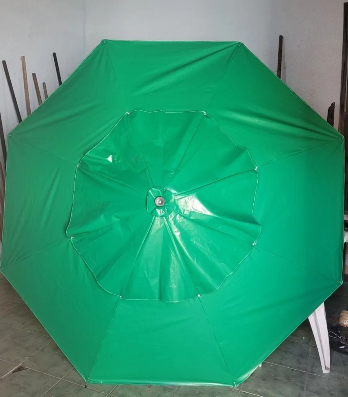 GUARDA SOL NOVO DE MADEIRA MAÇARANDUBA 