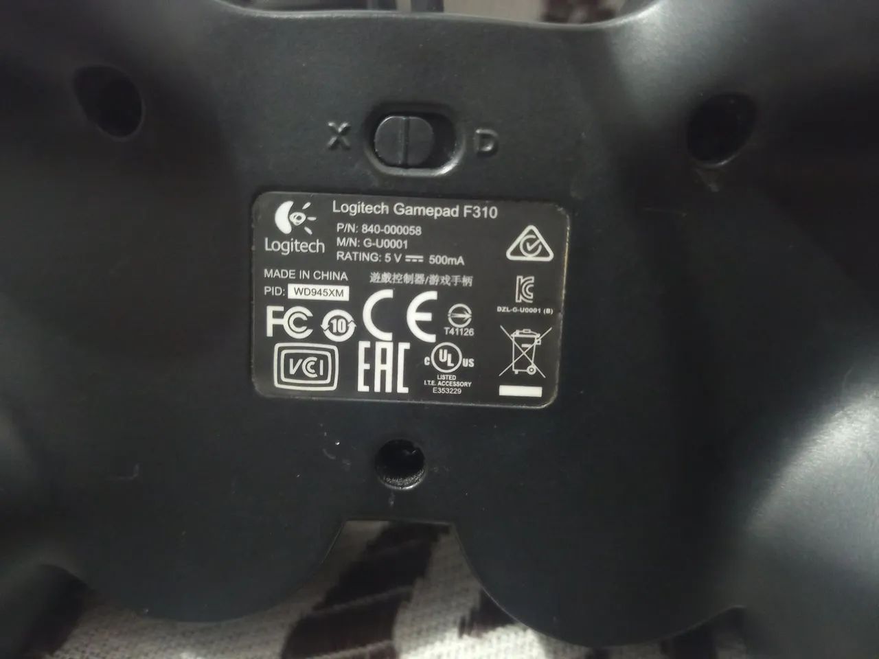 Controle Logitech F310  para Pc  - Foto 4