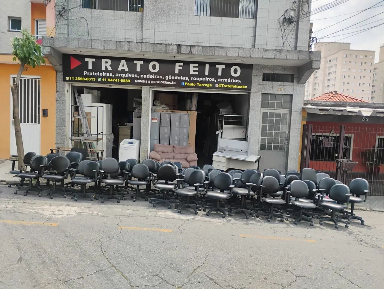 Cadeira de escritório NR17 - Foto 2