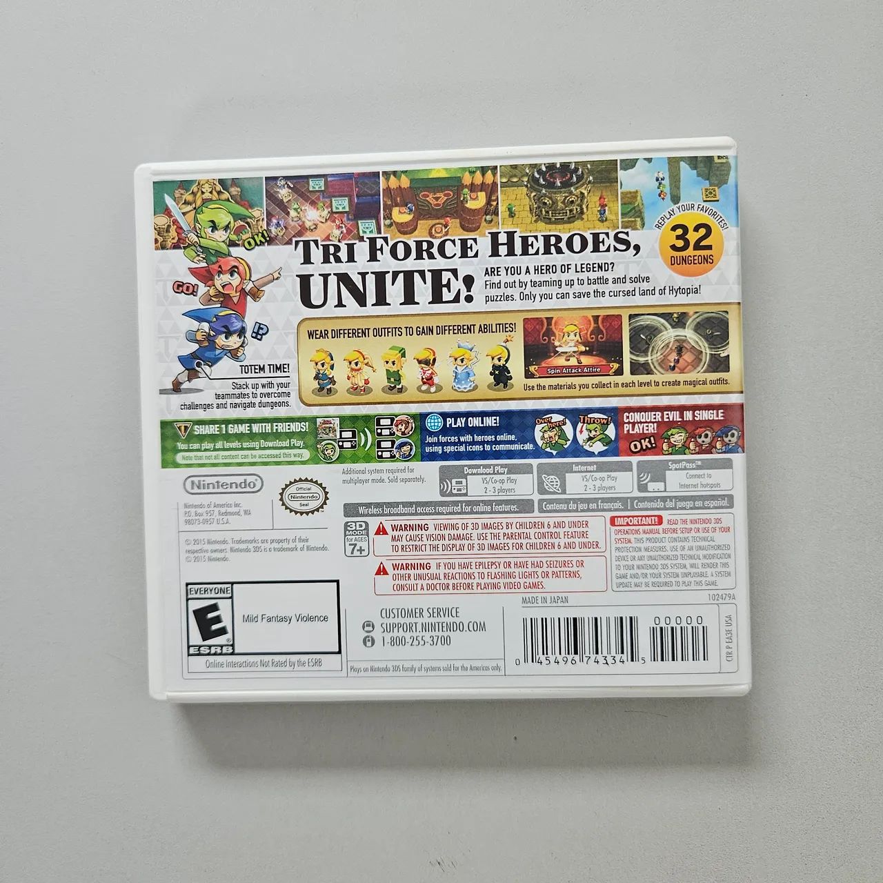 The Legend of Zelda: Tri Force Heroes - Nintendo 3DS - Foto 2