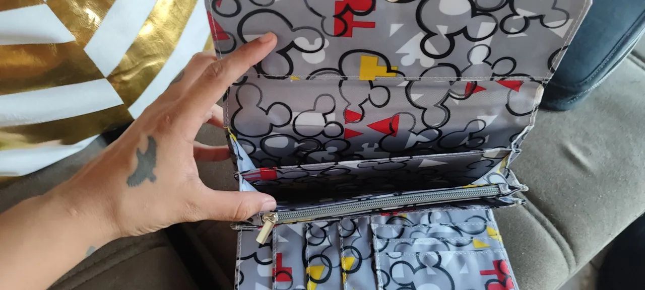 Carteira Mickey Mouse - Foto 4