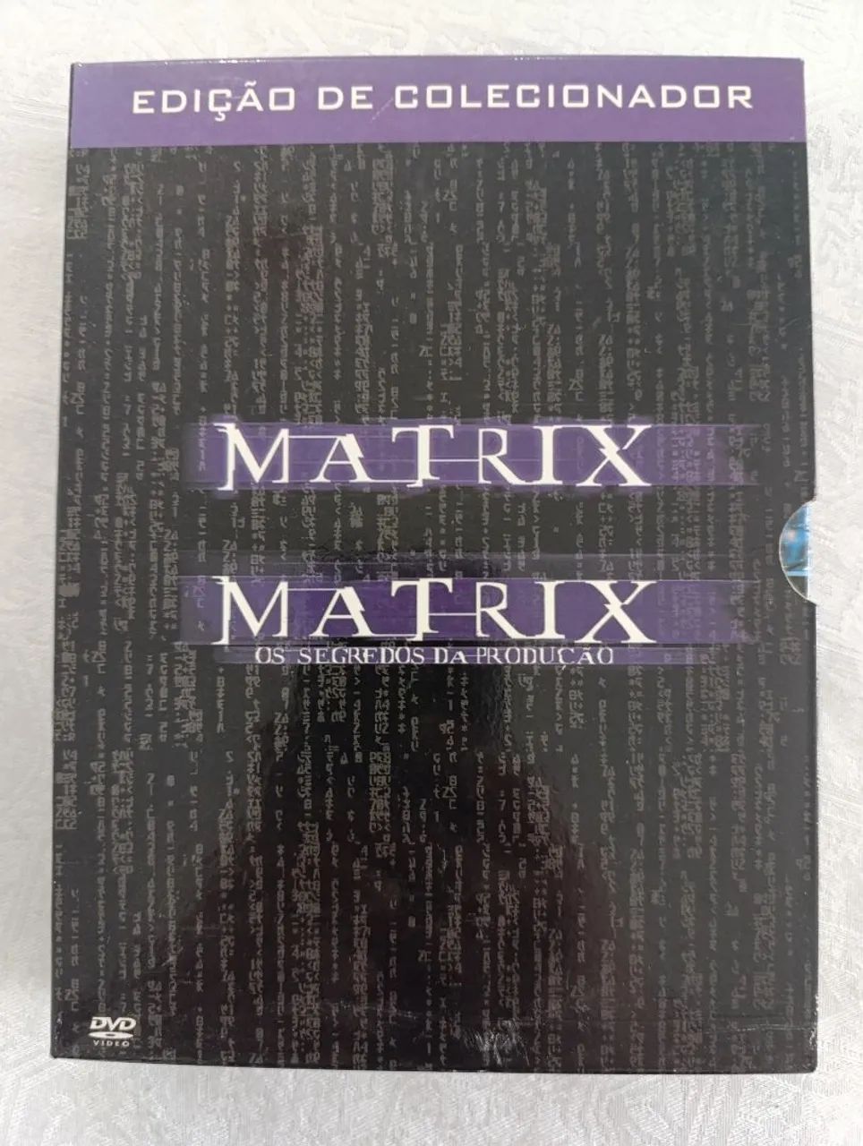 Box DVD Matrix os Segredos da Produção