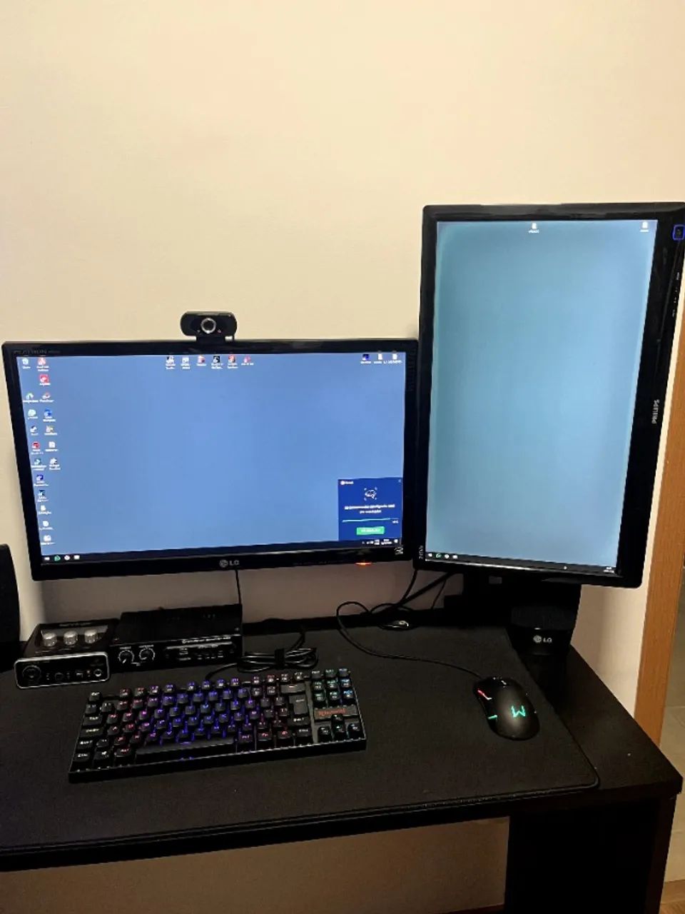 ? PC Gamer + Edição | Completo com 2 Monitores | Ótimo Desempenho! ? - Foto 6