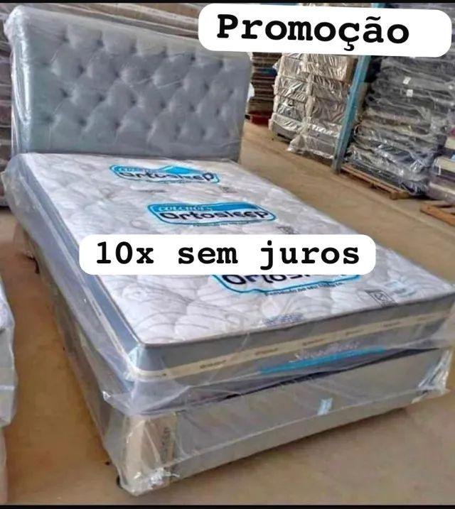 Cama box colchão d28 suporte