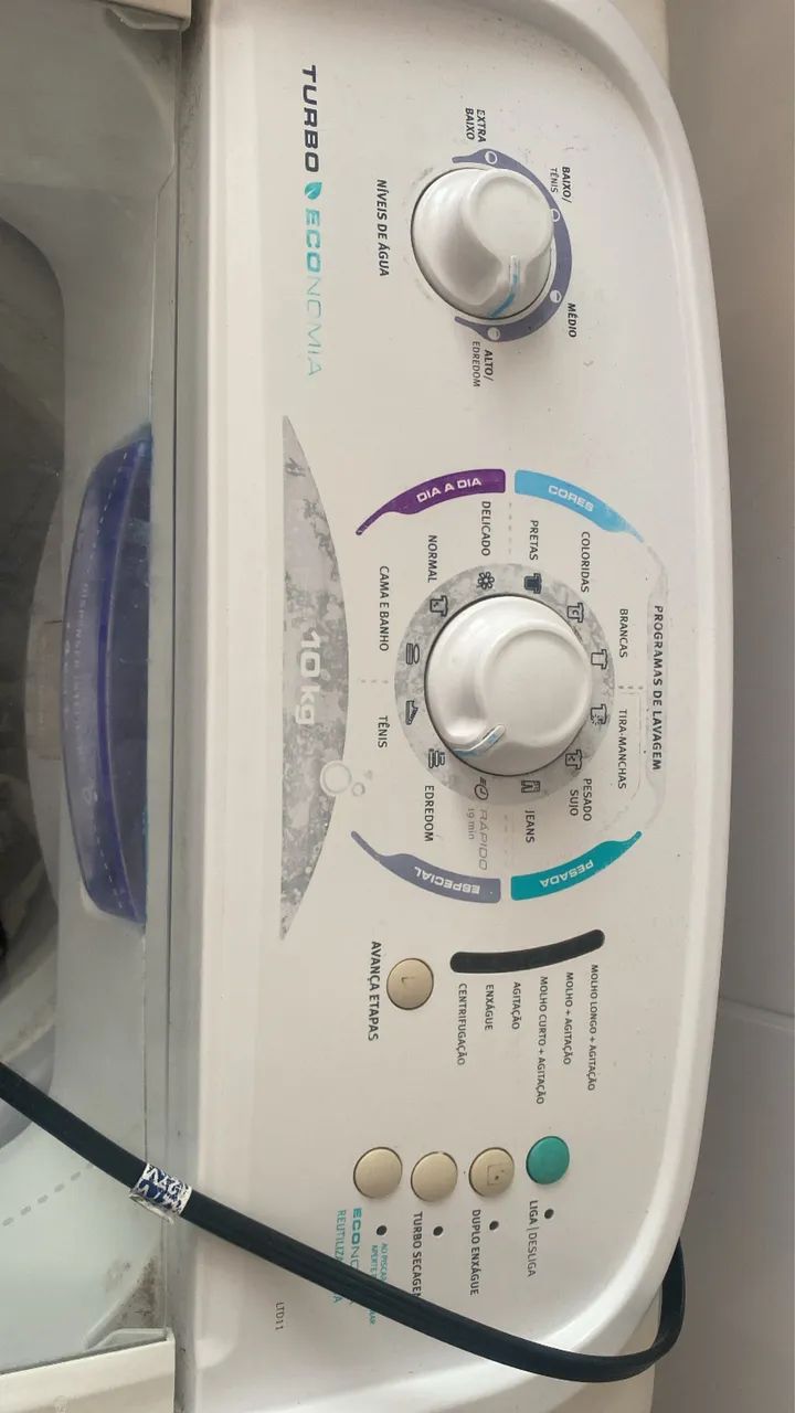 Máquina de lavar - eletrolux 