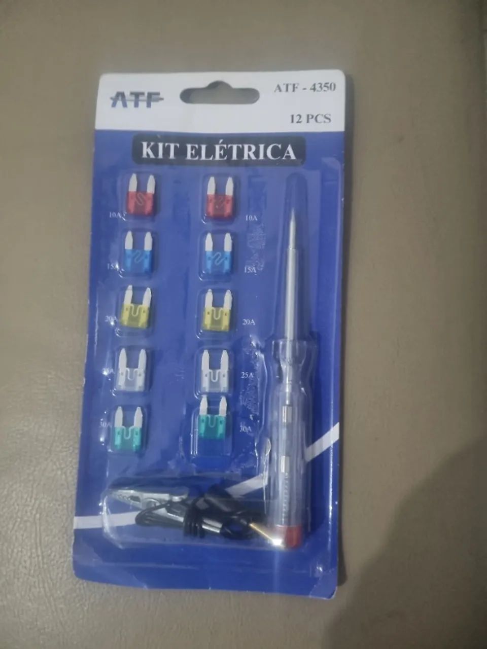 Chave Teste Carro Moto Fusivel