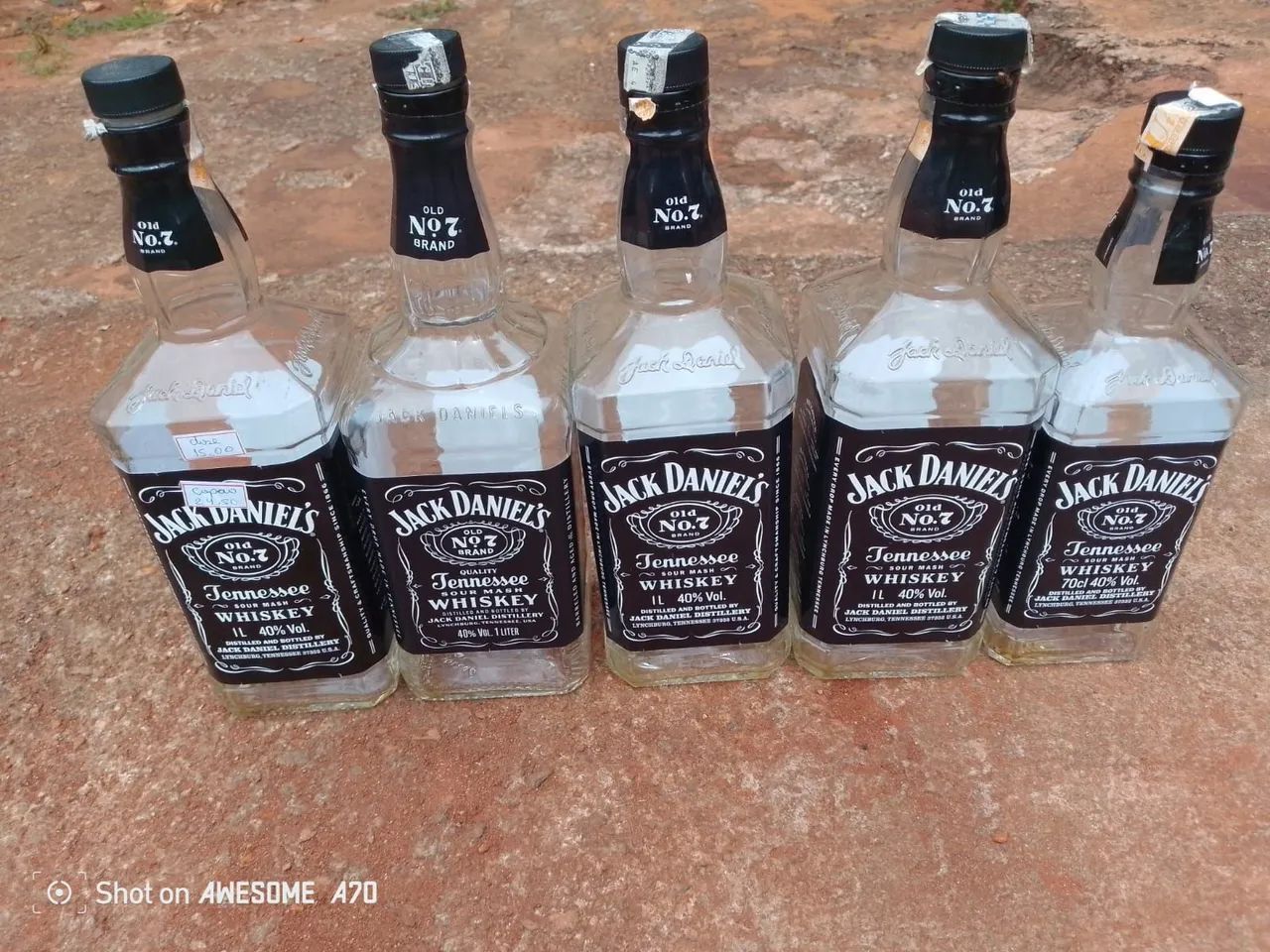Garrafas de whisky vazio para colecionador ou para enfeite  - Foto 2