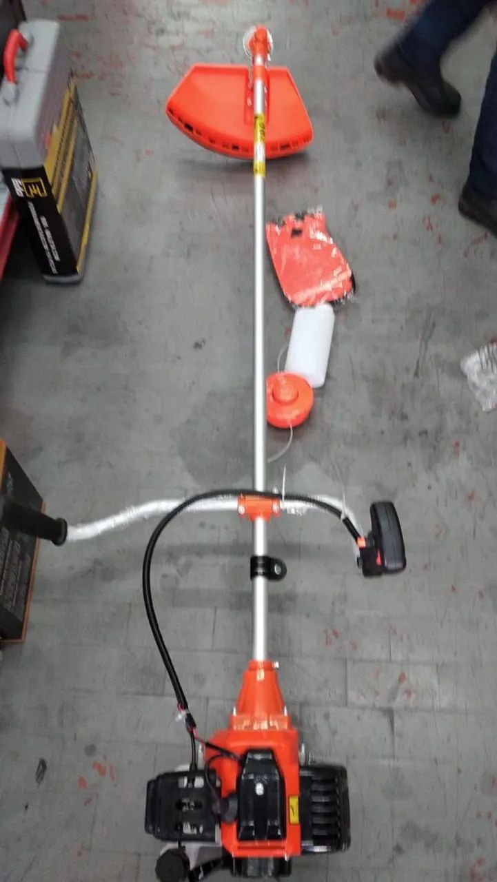 Roçadeira gasolina 65cc super potente completa  - Foto 2