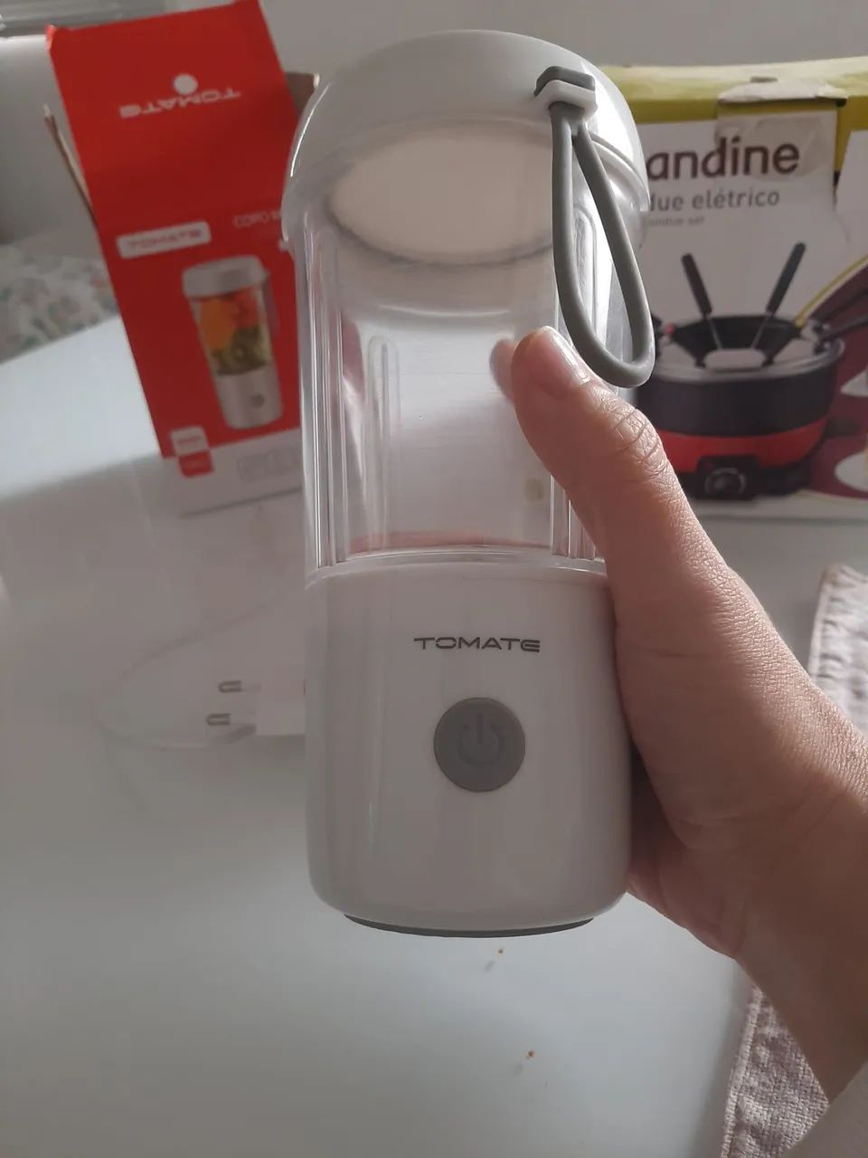Copo mix liquidificador tomate elétrico academia copo elétrico  - Foto 4