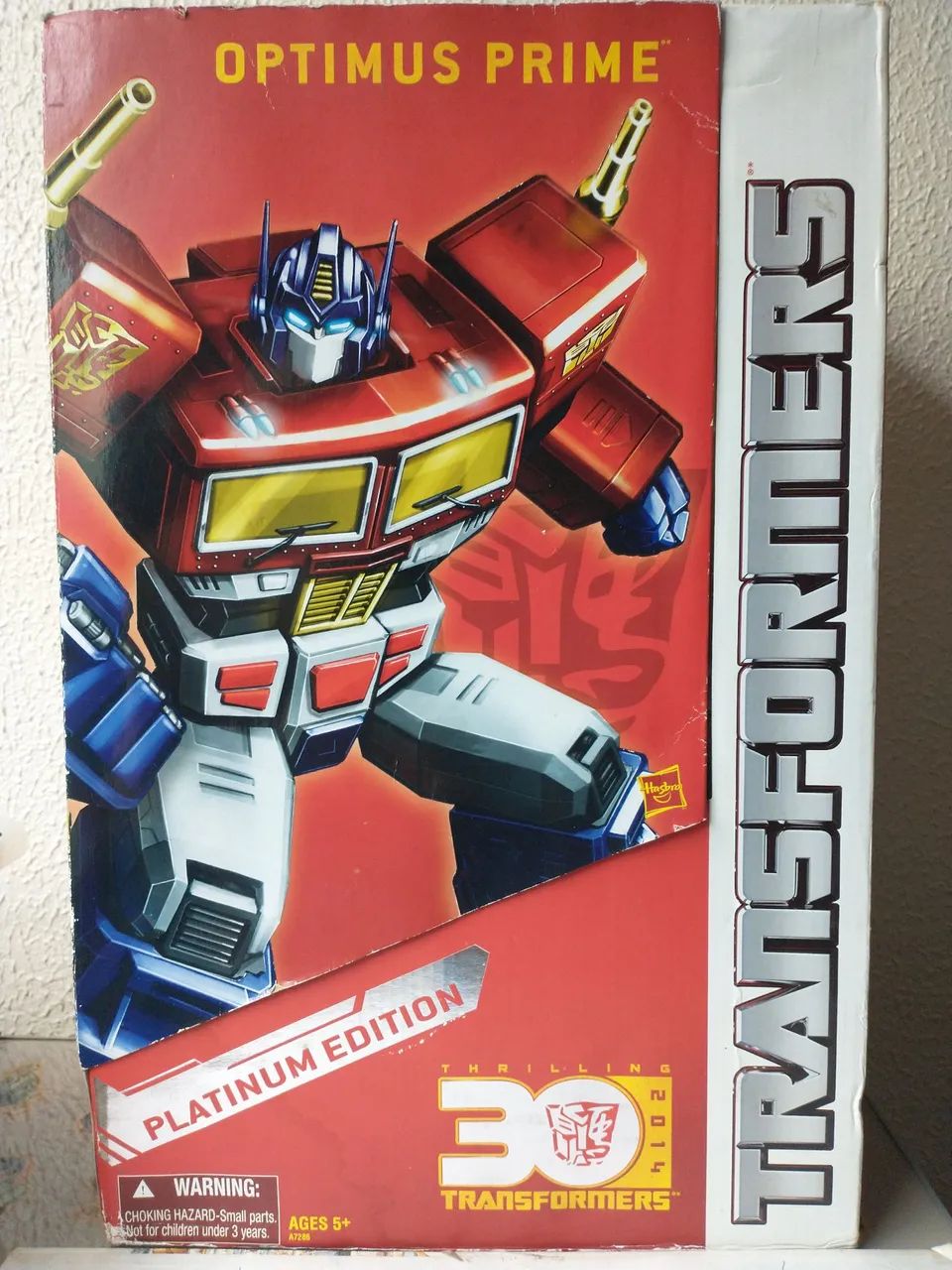 Transformers Optimus Prime Platinum Edition 30th 
